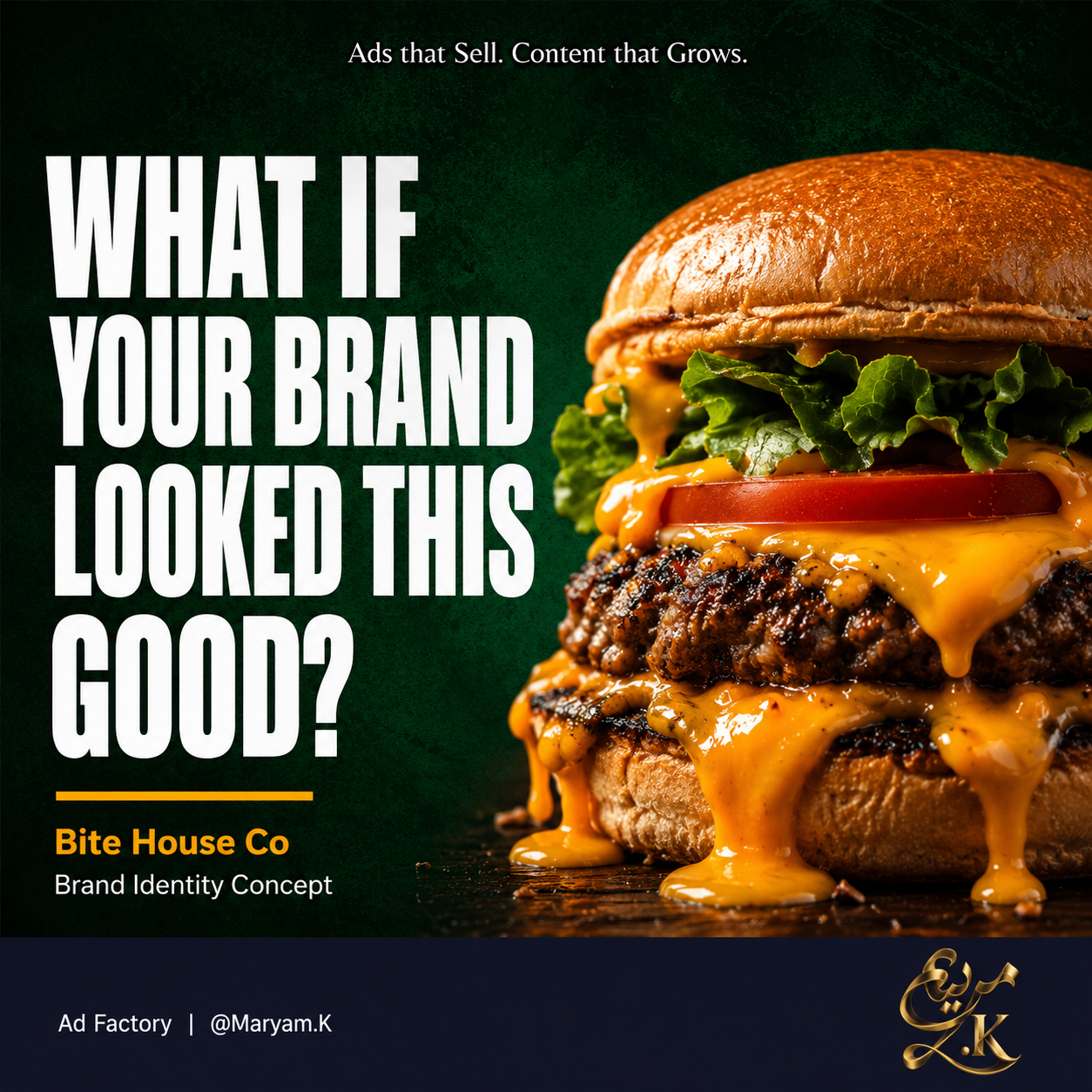 Bite House CO (Branding Sample Carousel) — slide 1