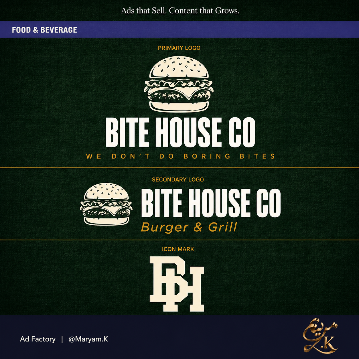 Bite House CO (Branding Sample Carousel) — slide 8