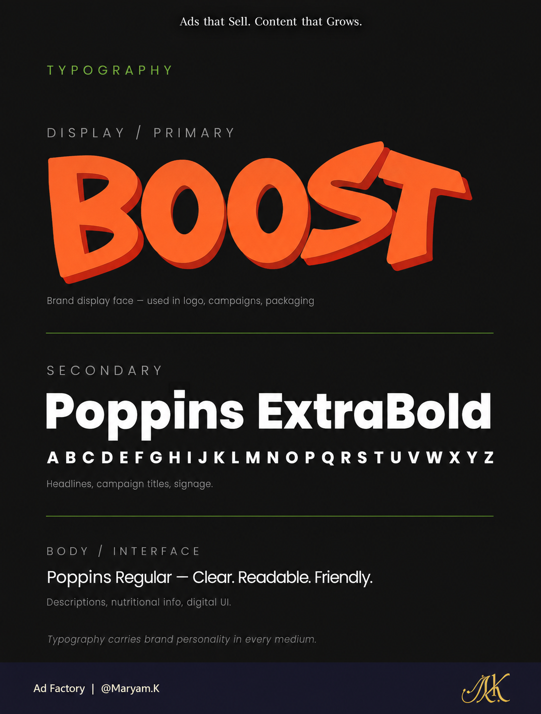 Boost Juice Branding Sample Carousel — slide 3